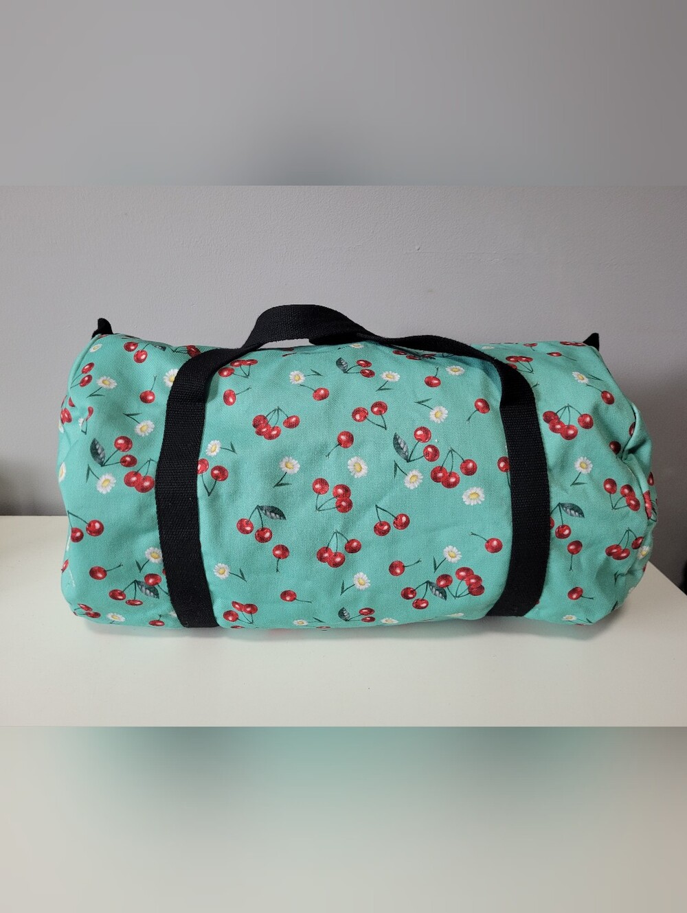 Liquorbrand Daisy Cherry Duffel Bag